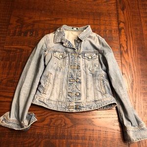 J. Crew Distressed Jean Jacket (Women’s M)